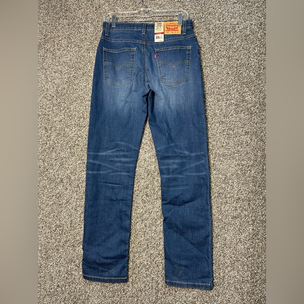 NWT Levi's Boys' 514 Straight Fit Jeans Size 18 - Picture 4 of 6